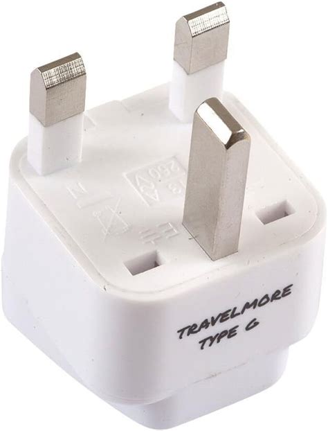 Pack Uk Travel Adapter For Type G Plug Works With Electrical