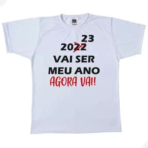 Camiseta Branca Masculina Vai Ser Meu Ano R Veillon Parcelamento