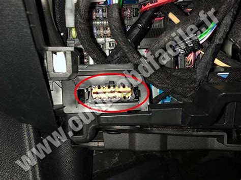 OBD Stecker In Citroen C5 Aircross 2017 Einfach Ihren Adapter