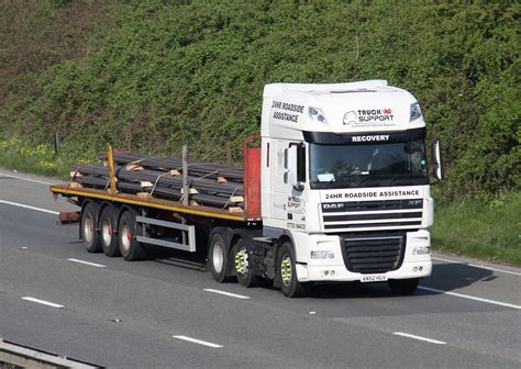 An Hgv Truck Support Daf Xf M Downend Bristol Flickr