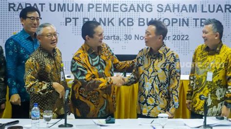 Gelar Rupslb Pt Bank Kb Bukopin Dapat Tambahan Modal