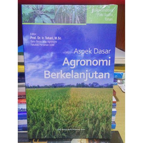 Buku Aspek Dasar Agronomi Berkelanjutan Lazada Indonesia