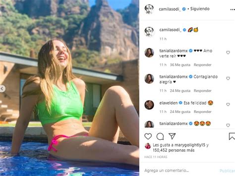 Las Fotos De Camila Sodi Que Causaron Euforia En Instagram En Bikini Y Con Una Imagen Juvenil