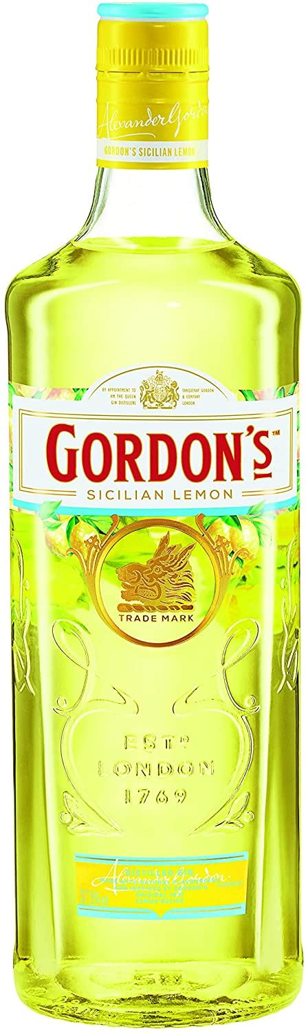 Cuponeiros Gin Gordons Sicilian Lemon 700ml