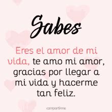 Gracias Por Ser Como Eres Mi Amor