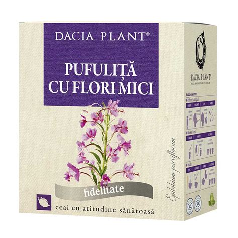 Ceai De Pufulita Cu Flori Mici 50g Dacia Plant Farmacia Tei Online