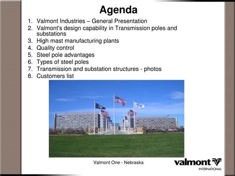 Ppt Valmont Industries Inc Powerpoint Presentation Free Download