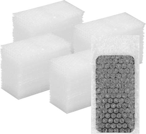 Amazon 200Pack Bubble Out Bags 4 X 8 Clear Bubble Pouch Bags