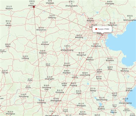 All Flight Routes From Tianjin To Nanyang Tsn To Nny Flight Routes