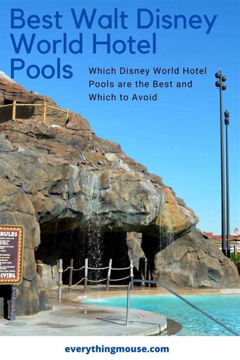 Top 10 Disney World Hotel Resort Pools - EverythingMouse Guide To Disney