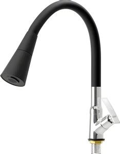 Spazio Pulse Brass Swan Neck With Degree Flexible Silicon Hose Dual Flow Pattern Hot OR
