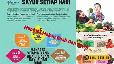 Temukan Manfaat Makan Buah Dan Sayur Yang Jarang Diketahui Solider