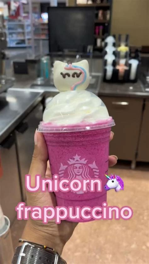 Starbucks Unicorn Frappuccino - Unicorn drink - Starbucks Frappuccino ...