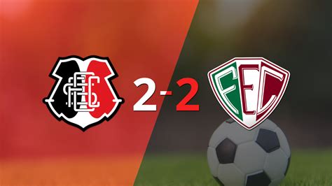 Fluminense Do Piauí Sacó Un Punto Luego De Empatar A 2 Goles Con Santa