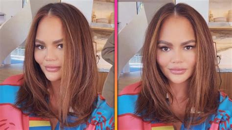 Chrissy Teigen Gets Major Hair Transformation Weeks After Giving Birth ...