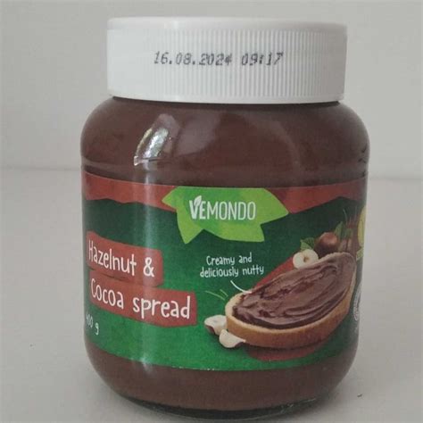 Vemondo Hazelnut Cocoa Spread Review Abillion