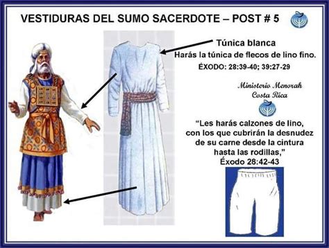 Vestidura Del Sumo Sacerdote Y Significado Artofit