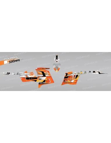 Kit Dekor Spitzen Orange Idgrafix Polaris Xps Idgrafix