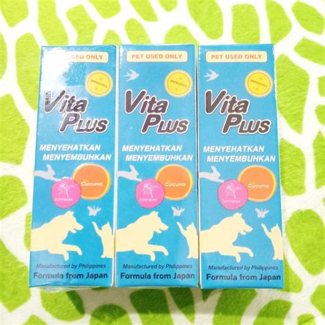 Jual Vita Plus 30ml Vitamin Kucing Anjing Kelinci Vitaplus