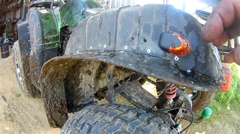 Квадроцикл, розширення арок своїми руками - YouTube