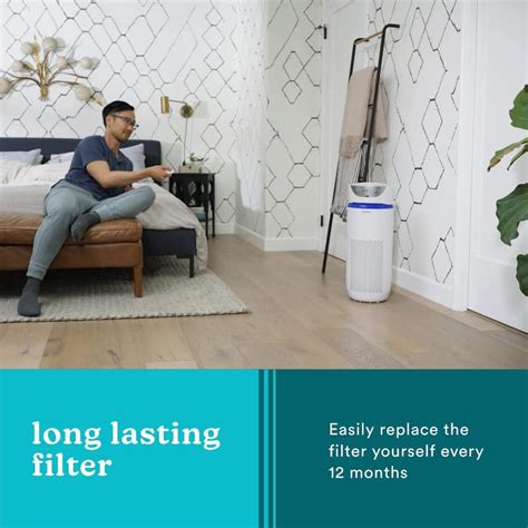 Uv C Air Purifier 360 Degree Hepa Filter For 1 659 Sq Ft Large Air Purifiers Essential Oil