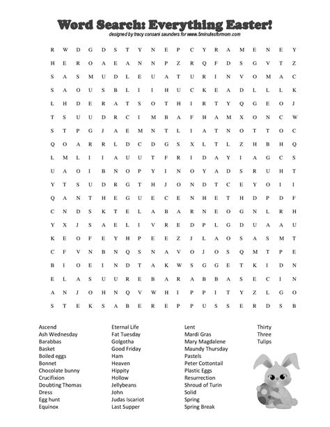 Easter Crossword Printable