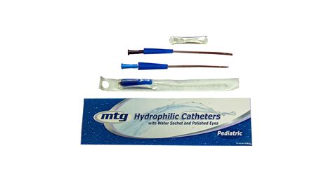 Mtg Hydrophilic Coude Tip Catheter 10 Fr 10 Vinyl Catheter With