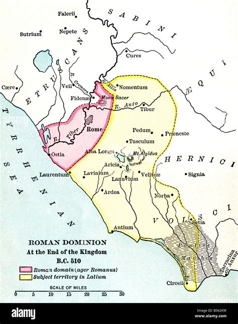 Early Roman Republic Map