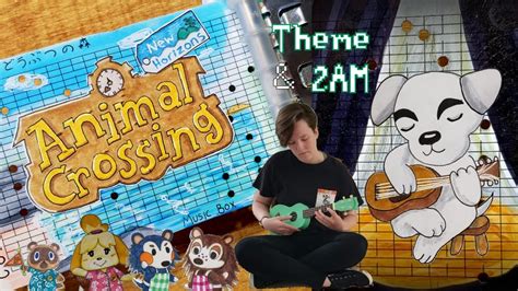 Animal Crossing Music Box Guitar New Horizons Theme 2am Youtube