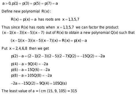 Let A0and Let Px Be A Polynomial With Integer Coefficients Such