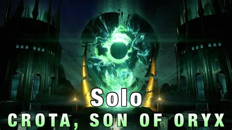 Solo Crota Finisher Glitch Youtube