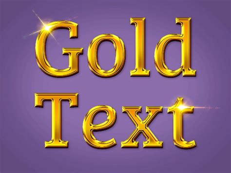 Gold Text Gold Text Creative Text Text Creator