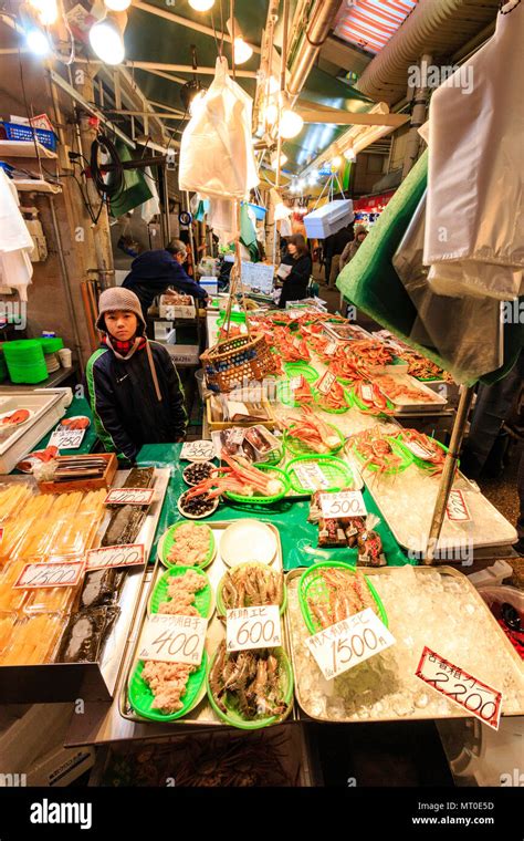 Indoor Omicho Ichiba Omicho Market Largest Fresh Food Market In