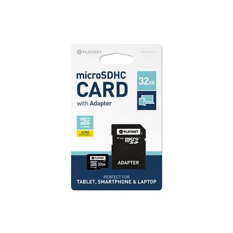 Card Microsdhc Gb Platinet Pmmsd Clasa Cu Adaptor Emag Ro