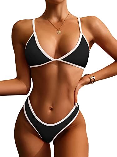 I Tested The Ultimate Beach Must Have Black Bikini With White Trim