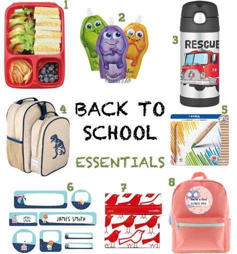 Back To School Essentials Mumma Hack