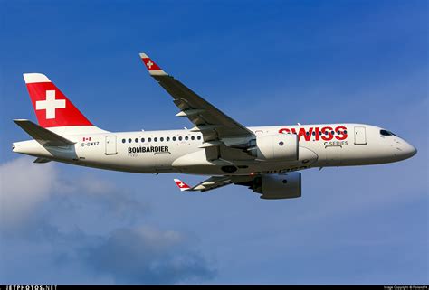 Delivery of the First Bombardier C Series CS100 | Flightradar24 Blog