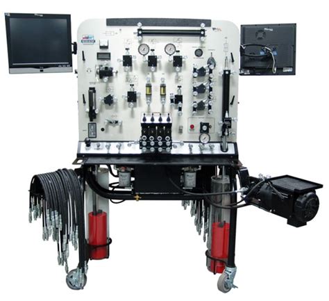 Double Sided Hydraulics Trainer With Touch Screen Toolkit