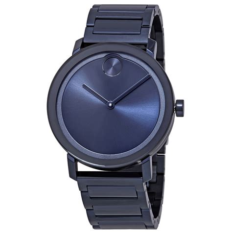 Movado Bold Blue Dial Men S Watch Bold Movado Watches