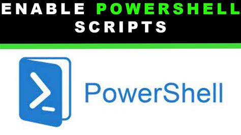 Enable Powershell Scripts In Windows 10 YouTube