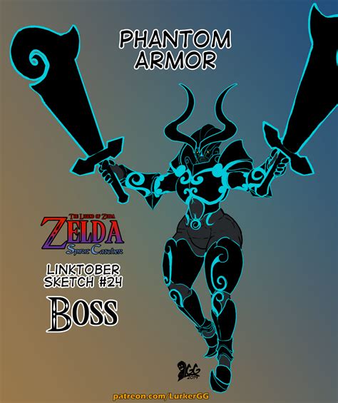 Linktober Phantom Armor By Lurkergg Hentai Foundry