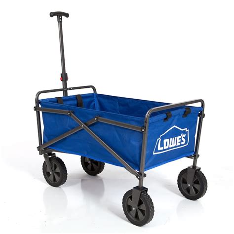 Lowe's 4-cu ft Steel Folding Yard Cart 2560886 at Lowes.com