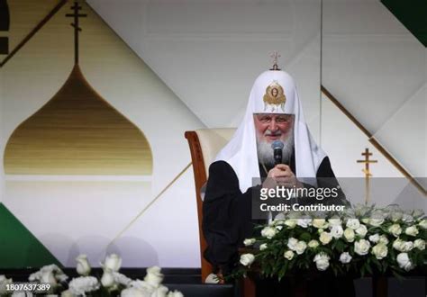 Russian Patriarch Kirill Photos Et Images De Collection Getty Images