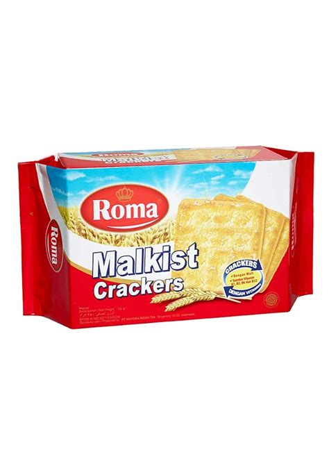 ROMA CRACKERS MALKIST PCK 135GR