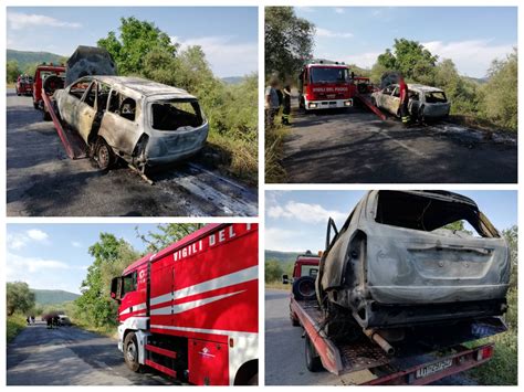 Borgomaro Paura Sulla Strada Provinciale Auto In Fiamme Sul Posto I