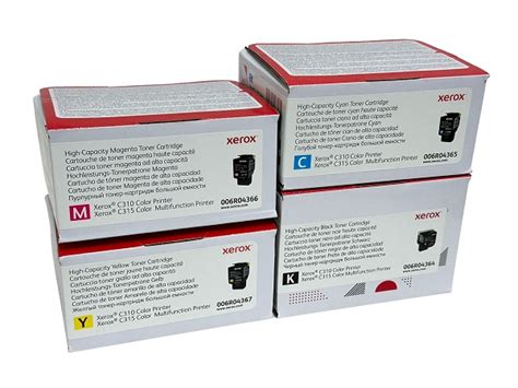 Xerox C310 / C315/DNI (High Capacity) Complete Toner Cartridge Set | GM ...