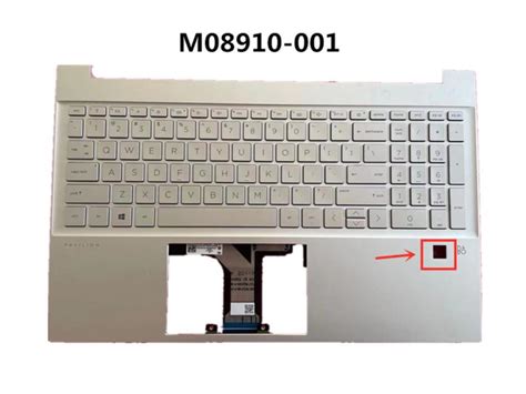 Laptop US Backlit Keyboard Cover Shell For HP Pavilion 15 EG G7H TPN