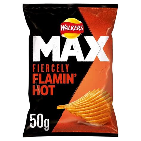 Walkers Max Fiercely Flamin Hot 50g The Pantry Expat Food Beverage