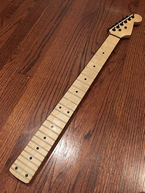 Warmoth Strat Baritone Conversion Neck 24 Fret Reverb