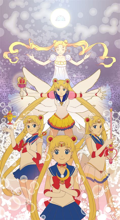 Sailor Moons By Skimlines On Deviantart